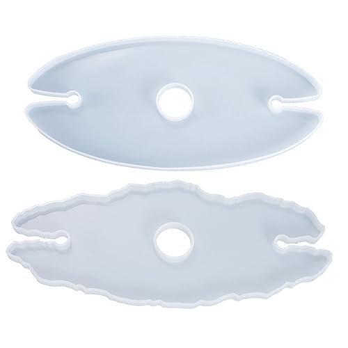 ORFOFE 2 Stück Teiliges DIY Silikonform für Epoxidharz Untersetzer und Weinhalter Flexible Gießformen für Resin Kunst Kompatibel mit Epoxid Polyesterharz und Polymer Clay für Kreative ORFOFE 2 Stück Teiliges DIY Silikonform für Epoxidharz Untersetzer und Weinhalter Flexible Gießformen für Resin Kunst Kompatibel mit Epoxid Polyesterharz und Polymer Clay für Kreative von ORFOFE