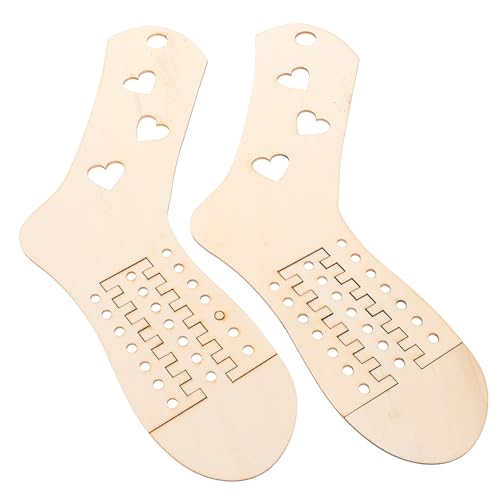 ORFOFE 2 Stück Teiliges Holzsockenblocker für Stricken und Häkeln Dickes Holzsockenmodell mit Herzform Verformungsfrei Sockenspanner für Handgestrickte Socken und DIY Strickprojekte ORFOFE 2 Stück Teiliges Holzsockenblocker für Stricken und Häkeln Dickes Holzsockenmodell mit Herzform Verformungsfrei Sockenspanner für Handgestrickte Socken und DIY Strickprojekte von ORFOFE