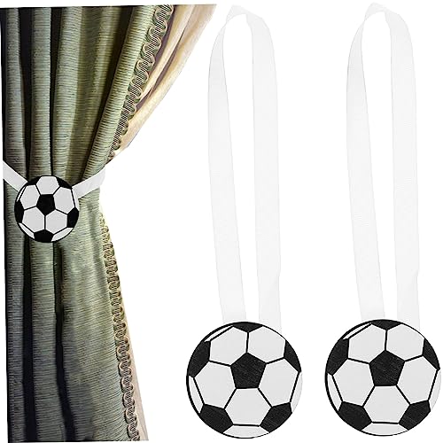 ORFOFE Vorhang-bindeseil 2 Stück Fußball-Thema Schnallen Stilvolle Dekorative Raffhalter ORFOFE Vorhang-bindeseil 2 Stück Fußball-Thema Schnallen Stilvolle Dekorative Raffhalter von ORFOFE