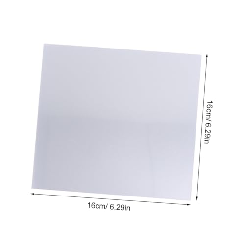 ORFOFE 20 Stück Teiliges Bügelpapier Transparentem Kunststoff Hitzebeständig Leicht und Langlebig DIY bastelprojekte mit Perlen und Puzzle Fördert Kreativität und Feinmotorik von ORFOFE