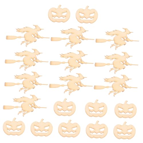 ORFOFE 20 Stück Teiliges Halloween Holzscheiben Hexen Kürbis Motive Natürliche DIY Malchips aus Holz Robuste Basteldekoration für Familien Vielseitig Bemalbar ORFOFE 20 Stück Teiliges Halloween Holzscheiben Hexen Kürbis Motive Natürliche DIY Malchips aus Holz Robuste Basteldekoration für Familien Vielseitig Bemalbar von ORFOFE