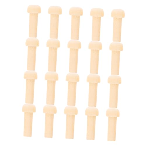 ORFOFE 20 Stück Teiliges Mini Holzstifte aus Unbehandeltem Lange DIY Holzstifte für Möbel und Spielzeugbau Naturbelassene Holzstäbe zum Bemalen und Basteln ORFOFE 20 Stück Teiliges Mini Holzstifte aus Unbehandeltem Lange DIY Holzstifte für Möbel und Spielzeugbau Naturbelassene Holzstäbe zum Bemalen und Basteln von ORFOFE