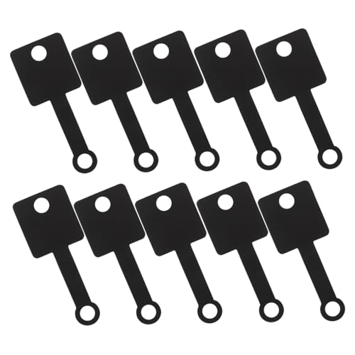 ORFOFE 200 Stück Schmuckdisplay Karten Selbstklebend Schmuckanhänger Etiketten für Ohrringe Halsketten Haarbänder Papierboard Material für Schmuckverpackung und Einzelhandel von ORFOFE