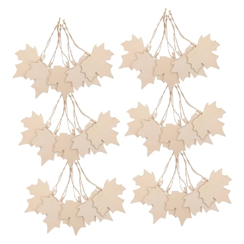 ORFOFE 200 Stück Teiliges Ahornblatt Holzanhänger Naturbelassene zum Bemalen Geeignete Ahornblatt Holzformen Herbstliche DIY Dekoration für Herbstfeste Klassenzimmer und Kreative ORFOFE 200 Stück Teiliges Ahornblatt Holzanhänger Naturbelassene zum Bemalen Geeignete Ahornblatt Holzformen Herbstliche DIY Dekoration für Herbstfeste Klassenzimmer und Kreative von ORFOFE