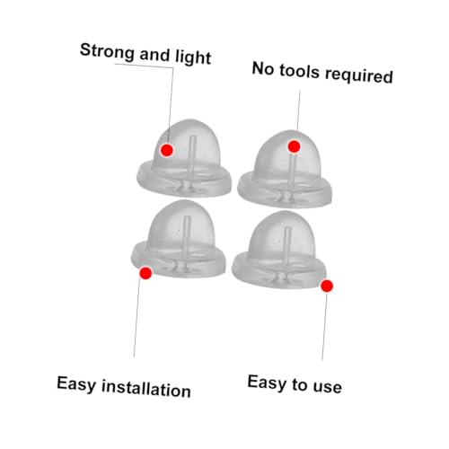 ORFOFE 200 Stück Transparente PVC Schmetterlingskupplung Broschenverschluss Pin Rückseiten für Anstecker Namensschilder Abzeichen DIY Schmuckzubehör Einfach zu Befestigen und ORFOFE 200 Stück Transparente PVC Schmetterlingskupplung Broschenverschluss Pin Rückseiten für Anstecker Namensschilder Abzeichen DIY Schmuckzubehör Einfach zu Befestigen und von ORFOFE