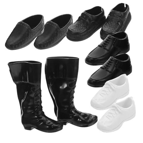 ORFOFE 25 Paare Puppenverkleidungsschuhe Puppenhausschuhe Miniaturschuh Dollhouse -Requisiten Mini-puppenschuh Puppenschuhe Puppe Verkleiden Sich Kleidung Babydoll-Schuhe Plastik Schwarz ORFOFE 25 Paare Puppenverkleidungsschuhe Puppenhausschuhe Miniaturschuh Dollhouse -Requisiten Mini-puppenschuh Puppenschuhe Puppe Verkleiden Sich Kleidung Babydoll-Schuhe Plastik Schwarz von ORFOFE