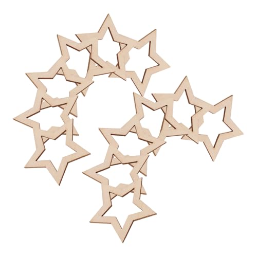 ORFOFE 25 Stück Teiliges Hohle Holzsterne zum Bemalen DIY Holzsterne für Basteln Hochzeit Weihnachtsdeko Kreative Holzanhänger für Festliche Dekoration und Handwerksprojekte ORFOFE 25 Stück Teiliges Hohle Holzsterne zum Bemalen DIY Holzsterne für Basteln Hochzeit Weihnachtsdeko Kreative Holzanhänger für Festliche Dekoration und Handwerksprojekte von ORFOFE