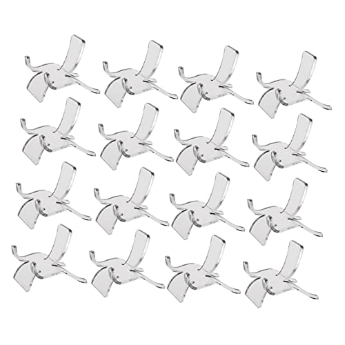 ORFOFE 25stücke Acryl Display Ständer Für Kristalle Und Schmuckanhänger Staffelei Für Steine Klarer Acryl Für Wohnraum von ORFOFE