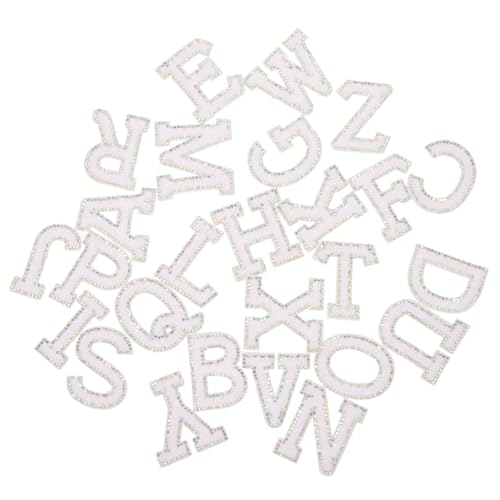 ORFOFE 26 Stück Teiliges Bling Buchstaben Bügelflicken Glitter Applikationen aus DIY Aufbügler für Kleidung Taschen Schuhe Reparatur und Verzierung Vielseitig und Einfach Anzuwenden ORFOFE 26 Stück Teiliges Bling Buchstaben Bügelflicken Glitter Applikationen aus DIY Aufbügler für Kleidung Taschen Schuhe Reparatur und Verzierung Vielseitig und Einfach Anzuwenden von ORFOFE