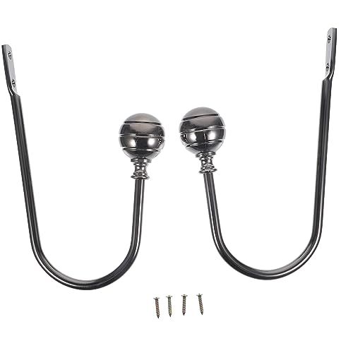 ORFOFE 2stücke Metall Vorhang Raffhalter Wandmontierte Gardinenhaken Für Schlafzimmer Wohnzimmer Und Badezimmer Robuste Und Praktische Vorhanghalterung ORFOFE 2stücke Metall Vorhang Raffhalter Wandmontierte Gardinenhaken Für Schlafzimmer Wohnzimmer Und Badezimmer Robuste Und Praktische Vorhanghalterung von ORFOFE