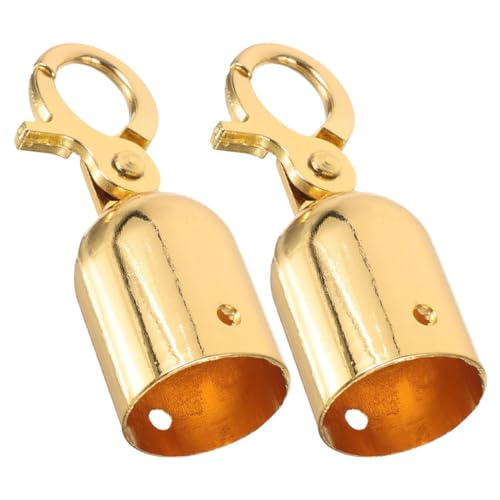 ORFOFE 2Stücke Kordel Endkappen mit Haken Seilendverschluss für Stangen Eleganter Schnurstopper für Dekoration und Fixierung Wohn und Geschäftsräumen ORFOFE 2Stücke Kordel Endkappen mit Haken Seilendverschluss für Stangen Eleganter Schnurstopper für Dekoration und Fixierung Wohn und Geschäftsräumen von ORFOFE