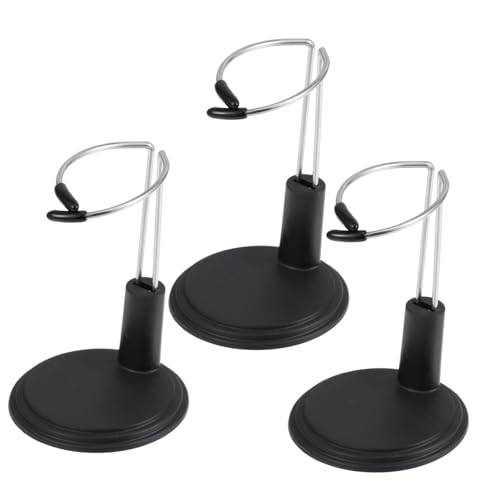 ORFOFE 3 STÜCKE Teiliges Puppenständer Hohe Schwarze Puppenhalter aus Robustem Rostfreiem Material für Puppen Figuren und Stabiler Doll Support für Kindersichere Präsentation und ORFOFE 3 STÜCKE Teiliges Puppenständer Hohe Schwarze Puppenhalter aus Robustem Rostfreiem Material für Puppen Figuren und Stabiler Doll Support für Kindersichere Präsentation und von ORFOFE