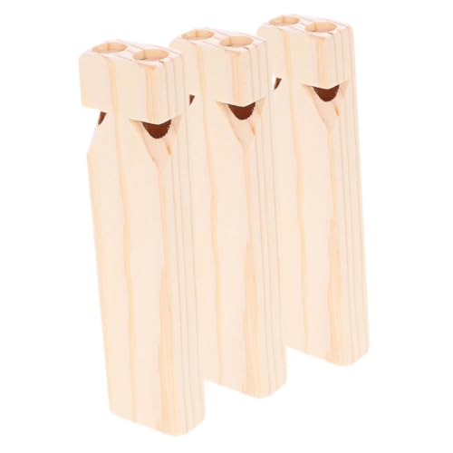 ORFOFE 3 Stück Holz Zugpfeifen für DIY Musikinstrumente mit Löchern Pädagogisches Orff für Kleinkinder als Partygeschenk Geburtstagsdeko und Lernspielzeug ORFOFE 3 Stück Holz Zugpfeifen für DIY Musikinstrumente mit Löchern Pädagogisches Orff für Kleinkinder als Partygeschenk Geburtstagsdeko und Lernspielzeug von ORFOFE