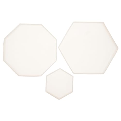 ORFOFE 3 Stück Teiliges Geometrisches Silikon gießform Epoxidharz Untersetzer und Tablett Flexible Langlebige DIY Resin Formen für Dekorative Bastelprojekte ORFOFE 3 Stück Teiliges Geometrisches Silikon gießform Epoxidharz Untersetzer und Tablett Flexible Langlebige DIY Resin Formen für Dekorative Bastelprojekte von ORFOFE