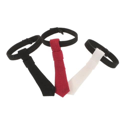 ORFOFE 3 Stück Teiliges Mini Puppenkrawatten Maßstab DIY Puppen Kleidung Accessoires Stoff Krawatten in Rot für Bjd Puppenhaus Mode ORFOFE 3 Stück Teiliges Mini Puppenkrawatten Maßstab DIY Puppen Kleidung Accessoires Stoff Krawatten in Rot für Bjd Puppenhaus Mode von ORFOFE