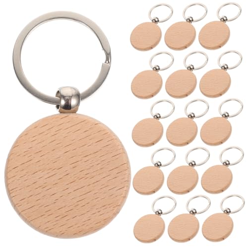 ORFOFE 30 Stück Teiliges DIY Holz Schlüsselanhänger Naturbelassene Holzanhänger mit Glatter Oberfläche Robustes Material Vielseitig zum Basteln von Schlüsselanhängern und ORFOFE 30 Stück Teiliges DIY Holz Schlüsselanhänger Naturbelassene Holzanhänger mit Glatter Oberfläche Robustes Material Vielseitig zum Basteln von Schlüsselanhängern und von ORFOFE