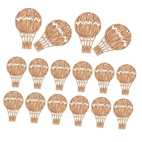 ORFOFE 30 Stück Teiliges Heißluftballon Holzornamente aus Glattem Naturholz Leichte Holzausschnitte für DIY Bastelarbeiten Partydekorationen und Handbemalte Kunsthandwerke ORFOFE 30 Stück Teiliges Heißluftballon Holzornamente aus Glattem Naturholz Leichte Holzausschnitte für DIY Bastelarbeiten Partydekorationen und Handbemalte Kunsthandwerke von ORFOFE