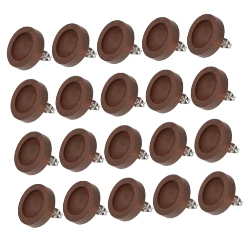 ORFOFE 30 Stück Teiliges Holz Ohrstecker Basis DIY Schmuckzubehör Ohrring Rohlinge für Damen und Schmuckherstellung Langlebig und Einfach zu Verwenden ORFOFE 30 Stück Teiliges Holz Ohrstecker Basis DIY Schmuckzubehör Ohrring Rohlinge für Damen und Schmuckherstellung Langlebig und Einfach zu Verwenden von ORFOFE