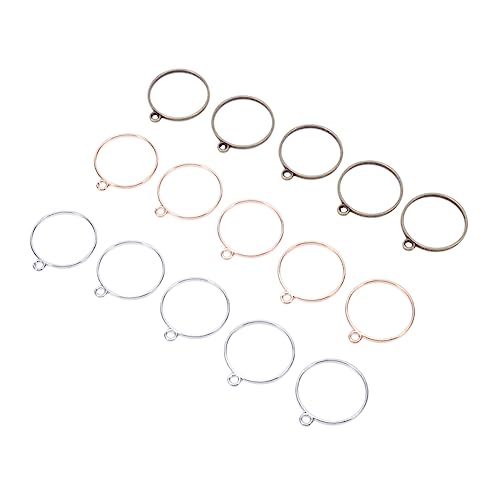 ORFOFE 30 Stück Teiliges Offenes Hohles Anhänger aus Langlebiger Legierung für DIY Schmuckherstellung Geeignet für Harz und Resin Bastelprojekte in Antikem Bronze Silber und ORFOFE 30 Stück Teiliges Offenes Hohles Anhänger aus Langlebiger Legierung für DIY Schmuckherstellung Geeignet für Harz und Resin Bastelprojekte in Antikem Bronze Silber und von ORFOFE