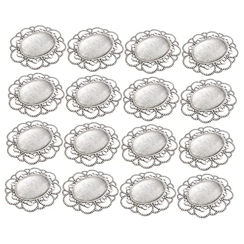 ORFOFE 30 Stück Teiliges Vintage Broschen Basis mit Dome für DIY Bastelprojekte für Kreative Mädchen und Charms Basteln Unvollendete Broschen für Persönliche Accessoires ORFOFE 30 Stück Teiliges Vintage Broschen Basis mit Dome für DIY Bastelprojekte für Kreative Mädchen und Charms Basteln Unvollendete Broschen für Persönliche Accessoires von ORFOFE