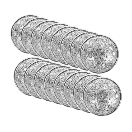 ORFOFE 30 Stück Teiliges Vintage Metallknöpfe mit Hohlem Blumenmuster Langlebige Legierungsknöpfe für Damenmäntel Anzüge Dekorative Nähknöpfe für Diy Kleidungsstücke ORFOFE 30 Stück Teiliges Vintage Metallknöpfe mit Hohlem Blumenmuster Langlebige Legierungsknöpfe für Damenmäntel Anzüge Dekorative Nähknöpfe für Diy Kleidungsstücke von ORFOFE