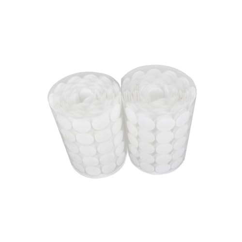ORFOFE 300 Paare Selbstklebende Klettpunkte Weiß Stark Haftende Klettband Dots für Haushalt Büro Einfach Abziehbar für Vielseitige Befestigung ORFOFE 300 Paare Selbstklebende Klettpunkte Weiß Stark Haftende Klettband Dots für Haushalt Büro Einfach Abziehbar für Vielseitige Befestigung von ORFOFE