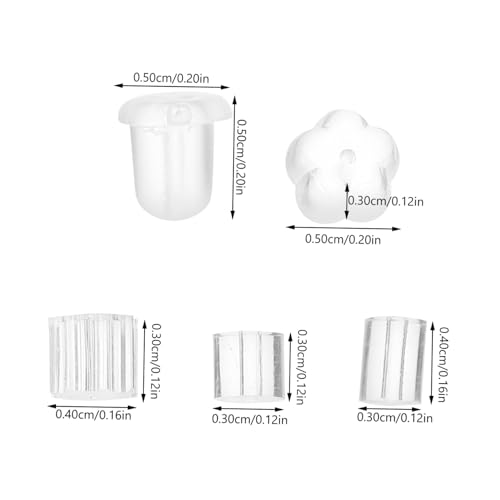 ORFOFE 300 Stück Gummi Ohrringstopper Transparent Ohrringrücken für Ohrstecker und Schwere Ohrringe Hypoallergen Rutschfest Ersatz Ohrringverschlüsse für Sichere Passform ORFOFE 300 Stück Gummi Ohrringstopper Transparent Ohrringrücken für Ohrstecker und Schwere Ohrringe Hypoallergen Rutschfest Ersatz Ohrringverschlüsse für Sichere Passform von ORFOFE