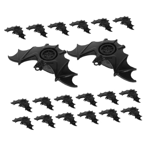 ORFOFE 30Stücke Künstliche Fledermaus Pfeifen aus Kunststoff Mini Fledermaus für Halloween Geräuschmacher und Mitbringsel Sicher für Tragbar für Jede von ORFOFE