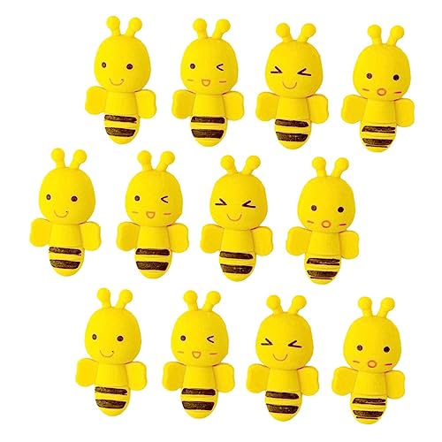 ORFOFE 36Stücke Bienenform Radiergummi für Lustige Cartoon Radierer für Malerei und Basteln für Schule und Kindergarten Zufällige Farben oder Belohnung ORFOFE 36Stücke Bienenform Radiergummi für Lustige Cartoon Radierer für Malerei und Basteln für Schule und Kindergarten Zufällige Farben oder Belohnung von ORFOFE