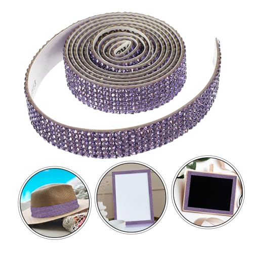 ORFOFE 4 Rollen Strass Applikation DIY Strasssteine Taillengürtel Aufnäher Braut Hochzeit Gürtel Kleider Schmuck Patch für Handwerk und Kleidungsreparatur von ORFOFE