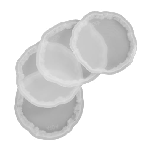 ORFOFE 4 Stück Silikon Gießform Teiliges für Resin Untersetzer DIY Basteln Flexible Glatte Silikonform für Tassenmatten Sicher und Leicht zu Reinigen Geeignet für Heim und Bürodekoration ORFOFE 4 Stück Silikon Gießform Teiliges für Resin Untersetzer DIY Basteln Flexible Glatte Silikonform für Tassenmatten Sicher und Leicht zu Reinigen Geeignet für Heim und Bürodekoration von ORFOFE