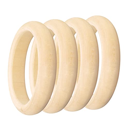 ORFOFE 4 Stück Teiliges Natürliche Holzarmbänder zum Basteln Glatte Oberfläche Dünne Holzringe für DIY Schmuck Stressabbauende Kreative Handwerksmaterialien ORFOFE 4 Stück Teiliges Natürliche Holzarmbänder zum Basteln Glatte Oberfläche Dünne Holzringe für DIY Schmuck Stressabbauende Kreative Handwerksmaterialien von ORFOFE