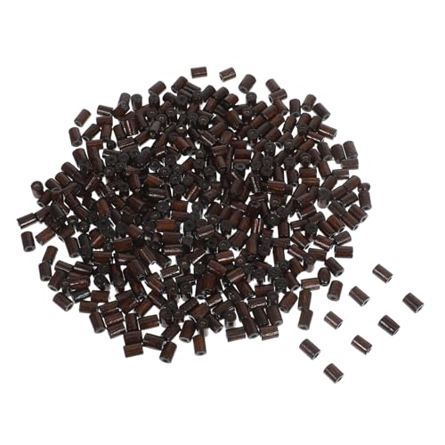 ORFOFE 400 Stück Holz Abstandsperlen Tiefbraun Zylindrische Spacer Beads mit Großem für DIY Schmuckherstellung Armbänder Halsketten Vintage Stil Natürliche Textur ORFOFE 400 Stück Holz Abstandsperlen Tiefbraun Zylindrische Spacer Beads mit Großem für DIY Schmuckherstellung Armbänder Halsketten Vintage Stil Natürliche Textur von ORFOFE