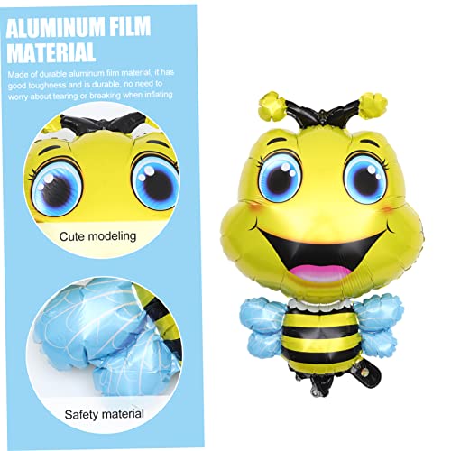 ORFOFE 4Stücke Folienballons Tierform Aufblasbare Bienchen für Geburtstagsfeiern und Kreative Party Dekorationen Foto Requisiten für Kinderpartys von ORFOFE