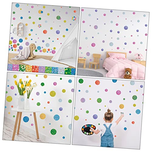 ORFOFE 5 Blätter Teiliges Runde Wandtattoos Bunten Farben Selbstklebende Diy Wanddekoration für Schlafzimmer Kinderzimmer Glatte Oberflächen Einfach Anzubringen Langlebig für Wohnräume ORFOFE 5 Blätter Teiliges Runde Wandtattoos Bunten Farben Selbstklebende Diy Wanddekoration für Schlafzimmer Kinderzimmer Glatte Oberflächen Einfach Anzubringen Langlebig für Wohnräume von ORFOFE