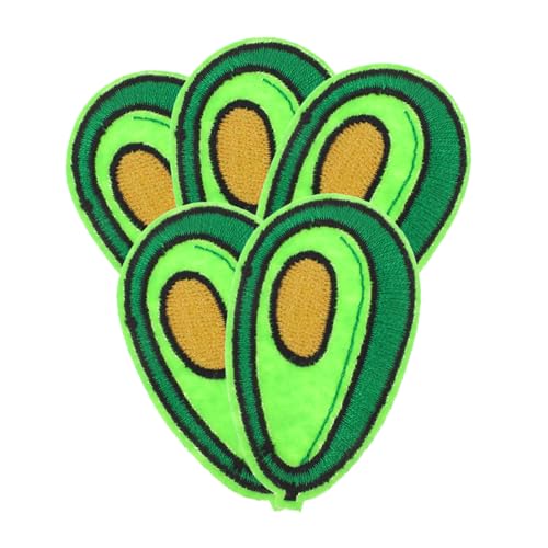 ORFOFE 5 Stück Bestickte Obst Aufnäher Bügelapplikationen aus Stoff Langlebige Grüne Cartoon Patches für Kleidung DIY Jeans Jacken Hüte Einfache Anbringung Modische Textil Badges ORFOFE 5 Stück Bestickte Obst Aufnäher Bügelapplikationen aus Stoff Langlebige Grüne Cartoon Patches für Kleidung DIY Jeans Jacken Hüte Einfache Anbringung Modische Textil Badges von ORFOFE