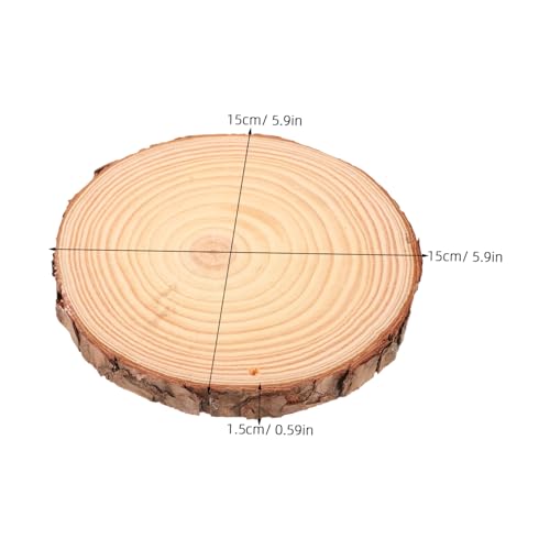 ORFOFE 5 Stück Runde Holzscheiben Naturbelassene Baumscheiben aus Kiefernholz Vielseitige DIY Holzkreise für Basteln Malen Dekoration und Fotografie ORFOFE 5 Stück Runde Holzscheiben Naturbelassene Baumscheiben aus Kiefernholz Vielseitige DIY Holzkreise für Basteln Malen Dekoration und Fotografie von ORFOFE