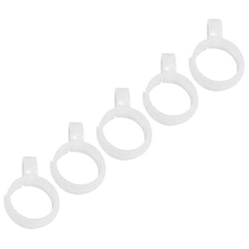 ORFOFE 5 Stück Teiliges Cross stitch Zubehör mit Stoffklemmen Stabile Roll clips für Stickerei und Handarbeiten Vielseitig Einsetzbar für Kreuzstich und DIY nähprojekte für Stickstoff von ORFOFE