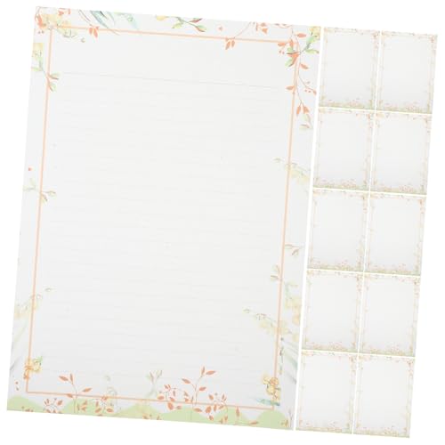 ORFOFE 50 Blatt Packung mit Vintage-schreibpapier Retro-briefpapier für Liebesbriefe und Ankündigungen ORFOFE 50 Blatt Packung mit Vintage-schreibpapier Retro-briefpapier für Liebesbriefe und Ankündigungen von ORFOFE