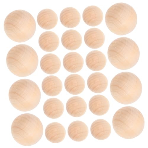 ORFOFE 50 Stück Große Runde Holzkugeln aus Massivem Lotus Holz ohne Loch Glatte Oberfläche Natürliche Farbe DIY Schmuckherstellung und Bastelmaterial für Malen Schnitzen und Dekoration ORFOFE 50 Stück Große Runde Holzkugeln aus Massivem Lotus Holz ohne Loch Glatte Oberfläche Natürliche Farbe DIY Schmuckherstellung und Bastelmaterial für Malen Schnitzen und Dekoration von ORFOFE