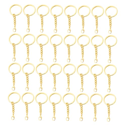 ORFOFE 50 Stück Metall Schlüsselanhänger mit Karabinerverschluss Flach Langlebige DIY Schlüsselringe Robust und Verschleißfest für Schlüssel und Bastelprojekte ORFOFE 50 Stück Metall Schlüsselanhänger mit Karabinerverschluss Flach Langlebige DIY Schlüsselringe Robust und Verschleißfest für Schlüssel und Bastelprojekte von ORFOFE