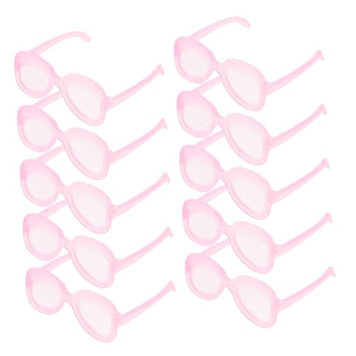 ORFOFE 50 Stück Miniatur Puppenhaus Brillen Dekorationen Modische Kunststoff Sonnenbrillen für Puppen DIY Bastelzubehör Kompakte Praktische Eyewear Props von ORFOFE