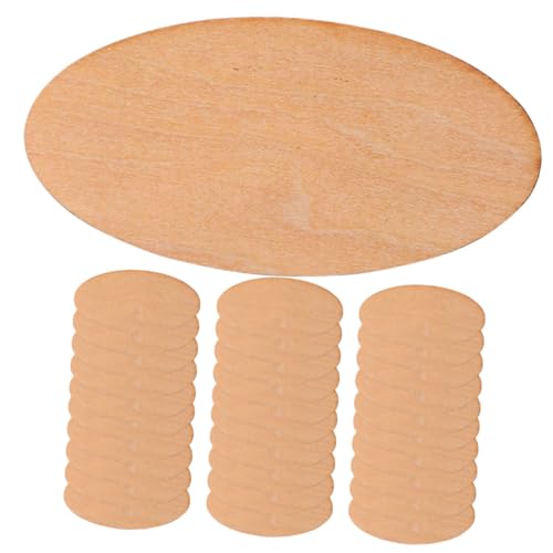 ORFOFE 50 Stück Ovale Holzscheiben Naturbelassen zum Basteln DIY Holzanhänger Holzplatten Holzstücke für Kreative Dekorationen und Malerei Holzscheiben ORFOFE 50 Stück Ovale Holzscheiben Naturbelassen zum Basteln DIY Holzanhänger Holzplatten Holzstücke für Kreative Dekorationen und Malerei Holzscheiben von ORFOFE