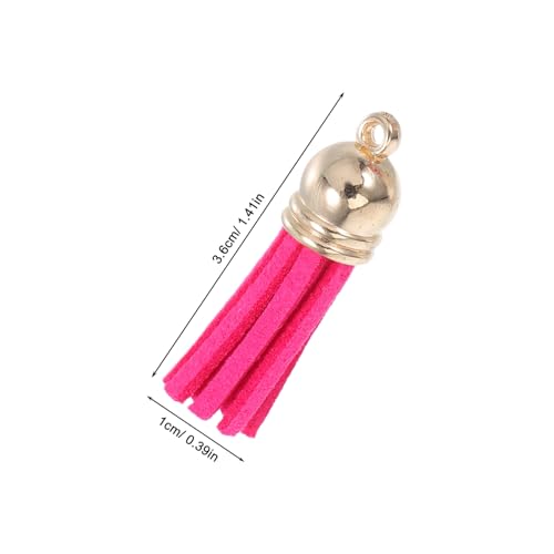 ORFOFE 50 Stück PU Quasten Anhänger Bunte Mini Quasten aus Kunstleder Vielseitig für DIY Schmuck Basteln Taschenanhänger Schlüsselanhänger Zubehör Handgefertigte Charms für Individuelle ORFOFE 50 Stück PU Quasten Anhänger Bunte Mini Quasten aus Kunstleder Vielseitig für DIY Schmuck Basteln Taschenanhänger Schlüsselanhänger Zubehör Handgefertigte Charms für Individuelle von ORFOFE