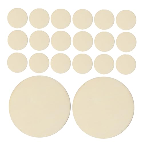ORFOFE 50 Stück Unbehandelte Holzscheiben Runde Naturholzscheiben Dicke Holzplättchen Basteln DIY Malen Gravur Holzdekoration ORFOFE 50 Stück Unbehandelte Holzscheiben Runde Naturholzscheiben Dicke Holzplättchen Basteln DIY Malen Gravur Holzdekoration von ORFOFE