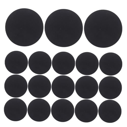 ORFOFE 500 Stück Selbstklebende Schwarze Filzpunkte Weiche Klebefilz Pads für DIY Bastelprojekte Mode Wellenpunkt Dekoration Stark Haftende Filzaufkleber für Kleidung und Zubehör ORFOFE 500 Stück Selbstklebende Schwarze Filzpunkte Weiche Klebefilz Pads für DIY Bastelprojekte Mode Wellenpunkt Dekoration Stark Haftende Filzaufkleber für Kleidung und Zubehör von ORFOFE