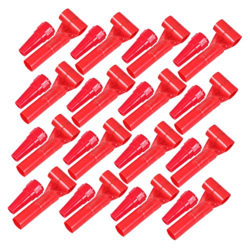 ORFOFE 50pcs Kinder Noisemakers Party Blowout Pfeife Frosch Echsenzunge Spielzeugzubehör Für Geburtstagsfeier Neujahr Feierlichkeiten von ORFOFE