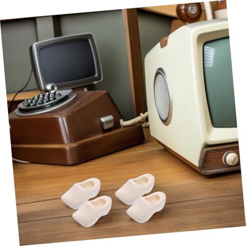 ORFOFE 6 Paare Mini Holzschuhe Unlackierte Niederländische Holzklompen Blanko Puppenschuhe DIY Miniatur Für Puppenhaus Dekorationen Szenenbau ORFOFE 6 Paare Mini Holzschuhe Unlackierte Niederländische Holzklompen Blanko Puppenschuhe DIY Miniatur Für Puppenhaus Dekorationen Szenenbau von ORFOFE