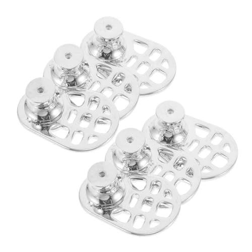 ORFOFE 6 Stück Ohrstecker Stützer für Schwere Ohrringe Sicherer Verschluss gegen Durchhängen Ersatz Earring Locking Backs Komfortable Ohrläppchen Unterstützung DIY Schmuckzubehör Silber ORFOFE 6 Stück Ohrstecker Stützer für Schwere Ohrringe Sicherer Verschluss gegen Durchhängen Ersatz Earring Locking Backs Komfortable Ohrläppchen Unterstützung DIY Schmuckzubehör Silber von ORFOFE