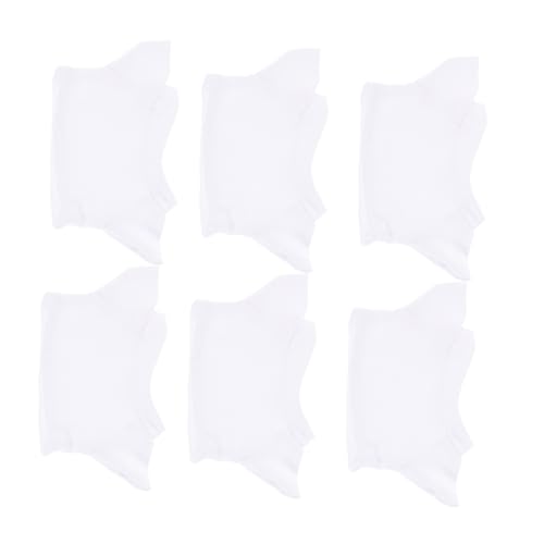 ORFOFE 6 Stück Teiliges Puppen t shirt aus Weichem Baumwollstoff Austauschbare Bärenkleidung für Stofftiere Langlebig Farbbeständig Modisch für Puppendekor und Alltag von ORFOFE